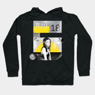 Team 18, concept fashion poster Hoodie